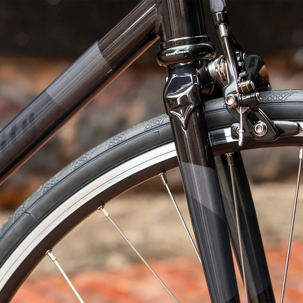 All-city Roue Complète Big Block - Noir/Gris 6 All-city Roue Complète Big Block - Noir/Gris – Image 4