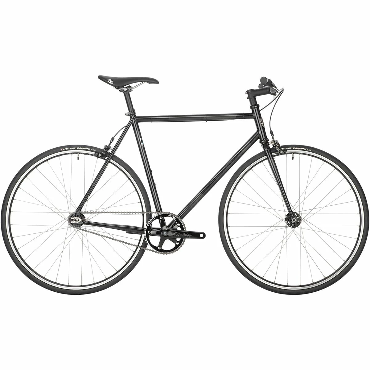 All-city Roue Complète Big Block - Noir/Gris 3 All-city Roue Complète Big Block - Noir/Gris